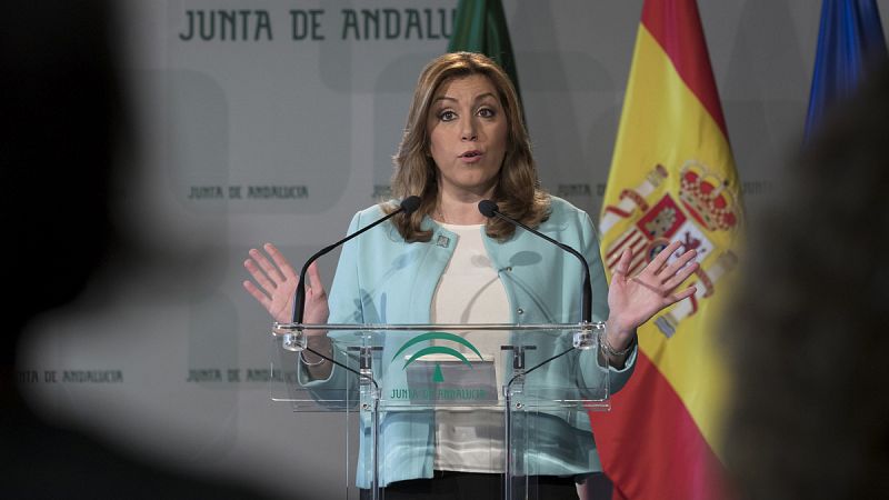 Susana Díaz asegura que en el PSOE no hay "buenos ni malos, mis adversarios están fuera"