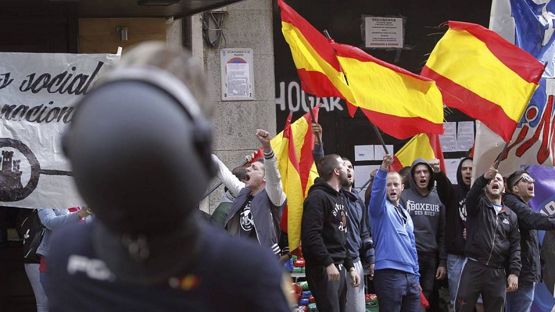 Desalojado el grupo de ultraderecha Hogar Social de un palacete de Madrid
