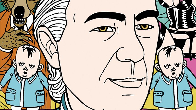 Laura Pérez Vernetti convierte a Luis Alberto De Cuenca en un personaje de cómic