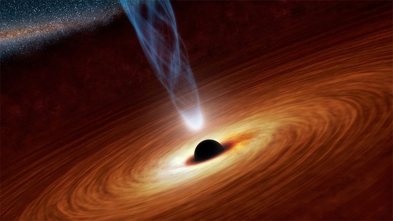 Descubren que las estrellas también nacen dentro de los agujeros negros supermasivos