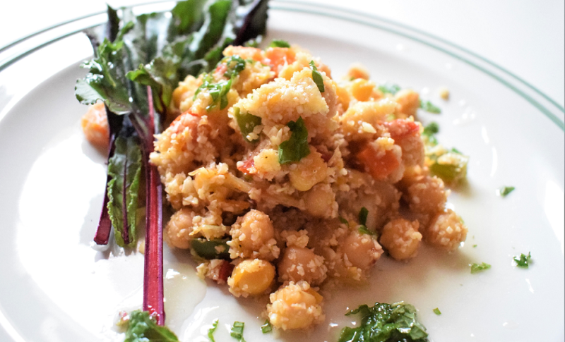 #BloggerMC5 - Cusc�s de coliflor con verduras