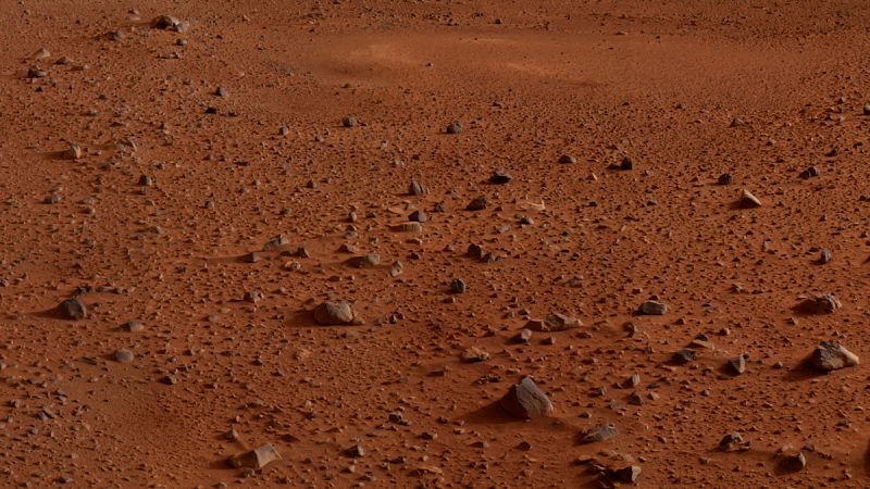 El color rojo de Marte podría proceder de la oxidación de la pirita