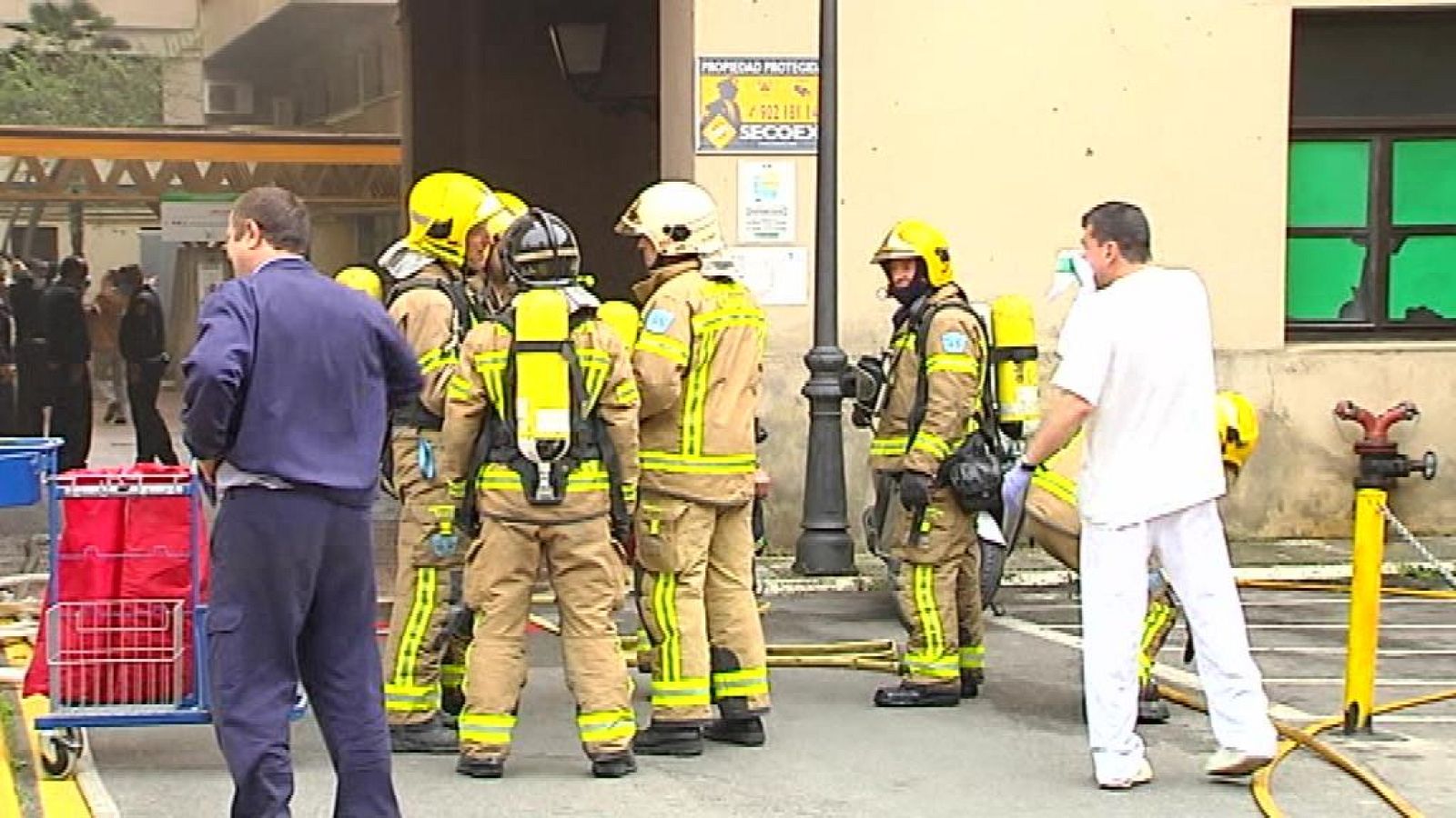 INCENDIO HOSPITAL VIRGEN DE LA MONTAÑA