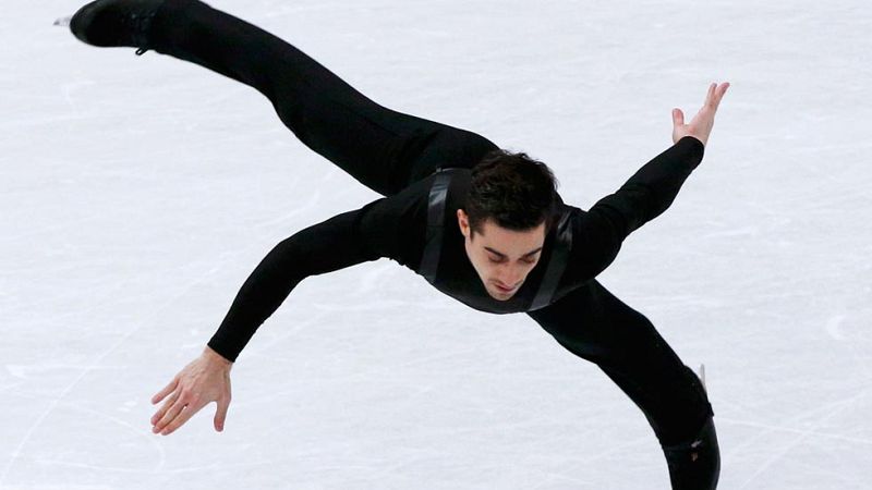 Javier Fernández encabeza la lucha por el Mundial tras el programa corto