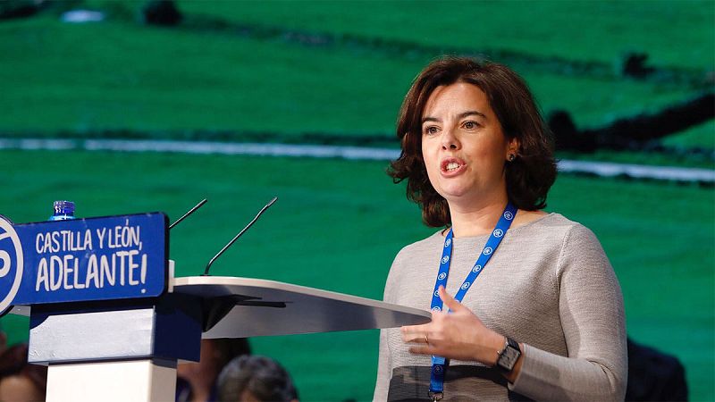 Sáenz de Santamaría: Puigdemont sabe que no habrá referéndum y debe reflexionar