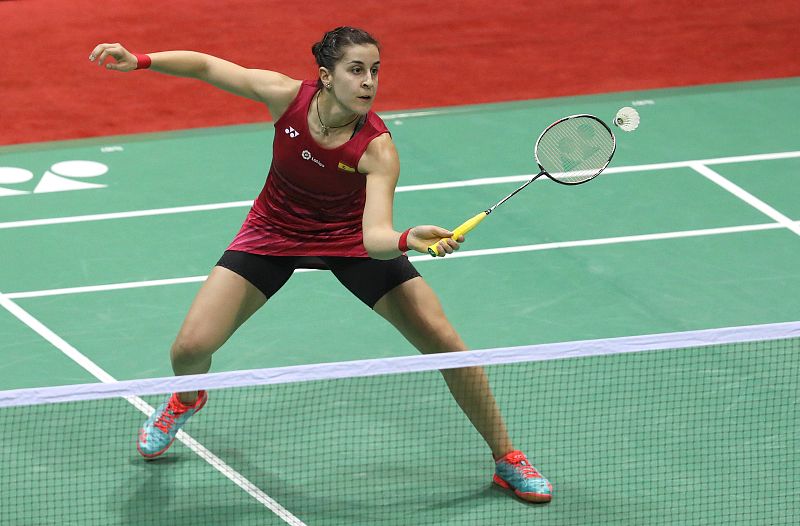 Carolina Marín pierde la final del Abierto de la India ante Sindhu
