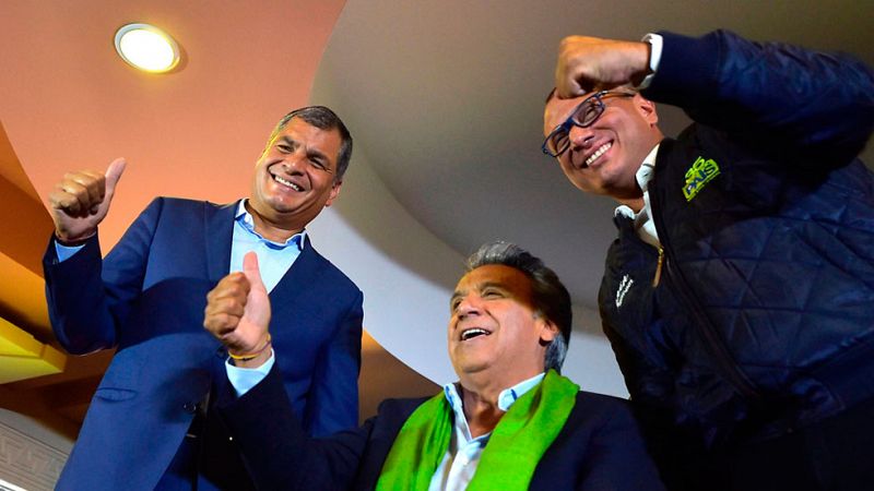 Lenín Moreno gana las presidenciales de Ecuador pero su oponente Lasso denuncia posible "fraude"