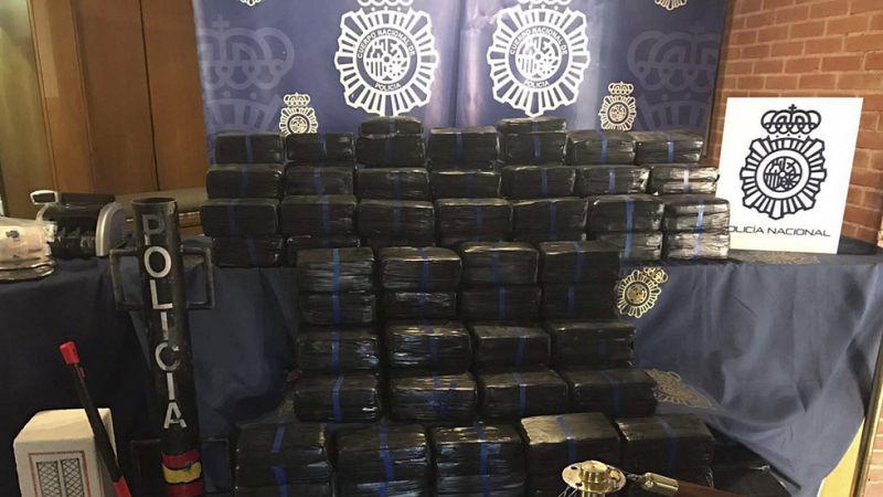 Detenidos 25 miembros de una banda que escondía 500 kg de cocaína en ladrillos
