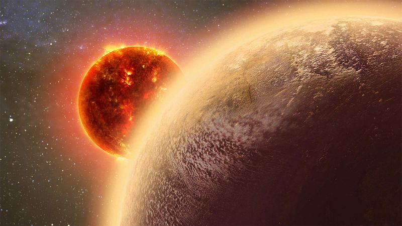 Detectan por primera vez atmósfera en un planeta similar a la Tierra