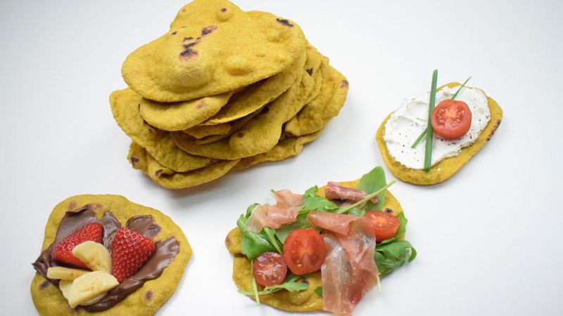 #BloggerMC5 - Pan casero con crcuma a la sartn