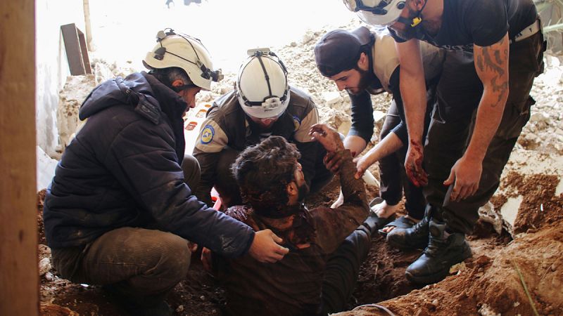 Rusia bombardea Siria un día después del ataque estadounidense y deja 15 civiles muertos