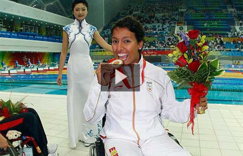 Teresa Perales, oro y récord mundial en los 100