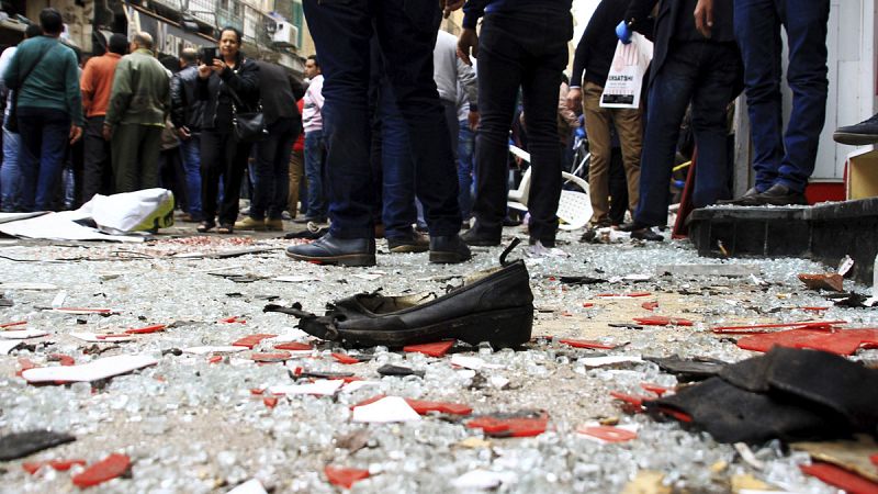 La policía identifica al supuesto autor del atentado contra la catedral cristiana copta de San Marcos de Alejandría