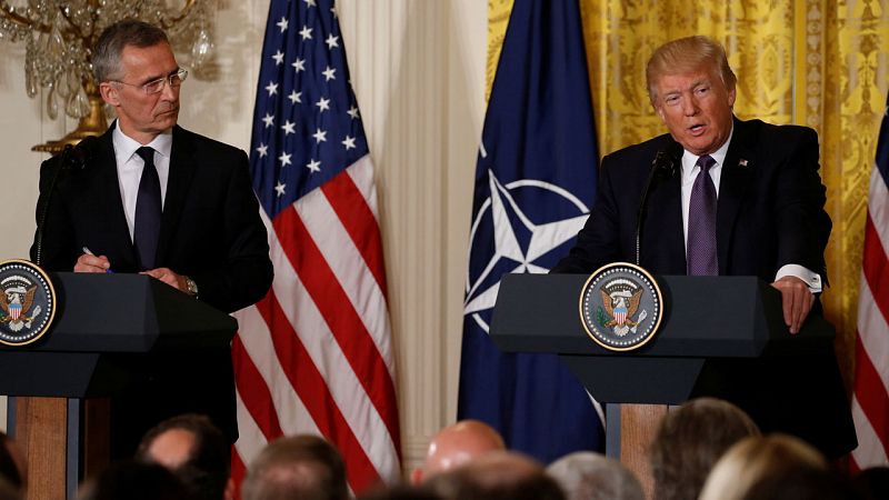 Trump se desdice y asegura ahora que OTAN "ya no es obsoleta"