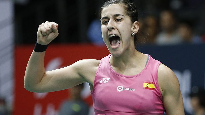 Carolina Marín llega a su tercera final en tres semanas