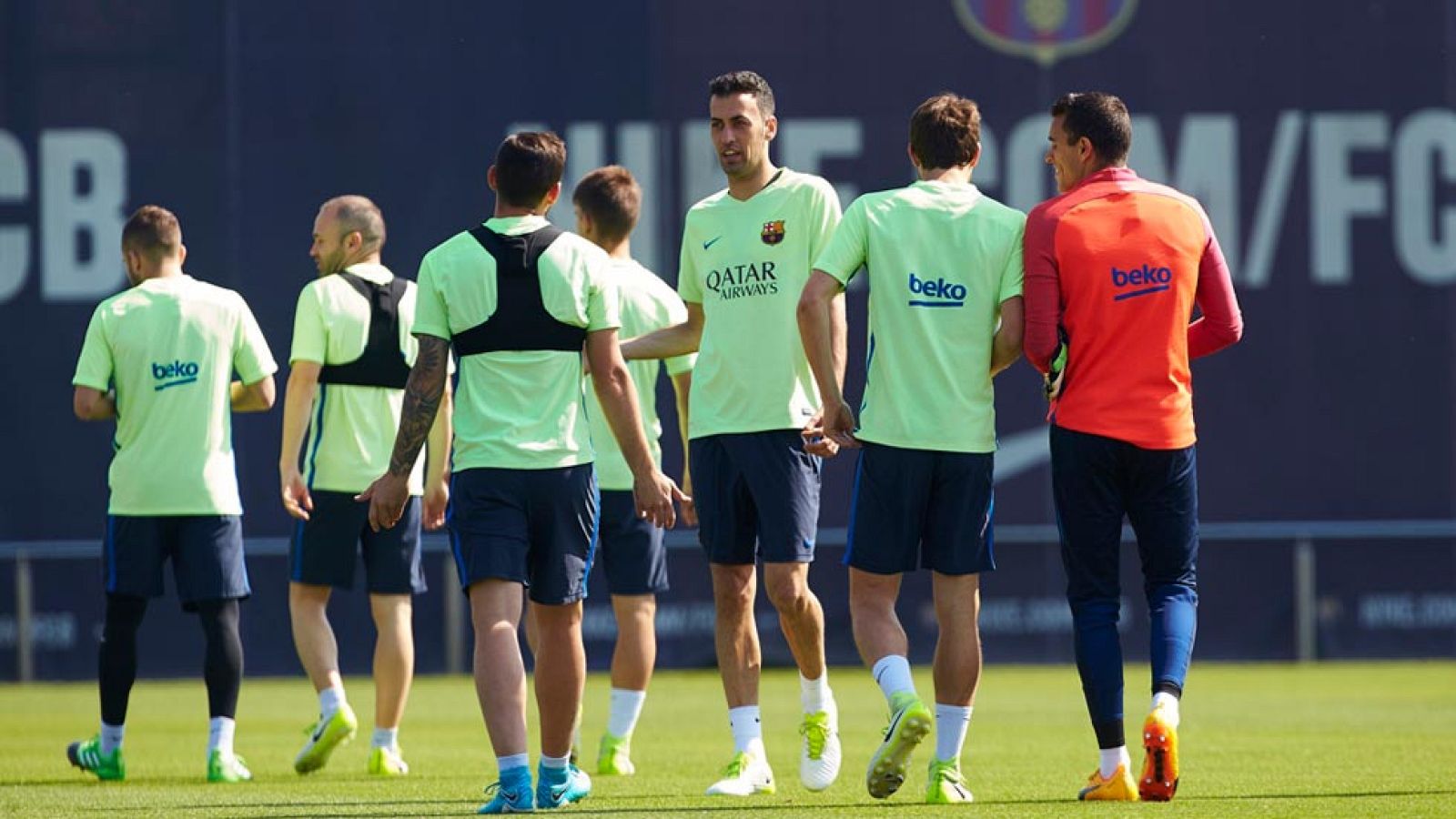 Luis Enrique ensaya sus opciones de remontada ante la Juventus | Ver