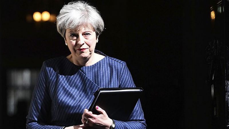 Theresa May anuncia elecciones anticipadas en el Reino Unido para el 8 de junio