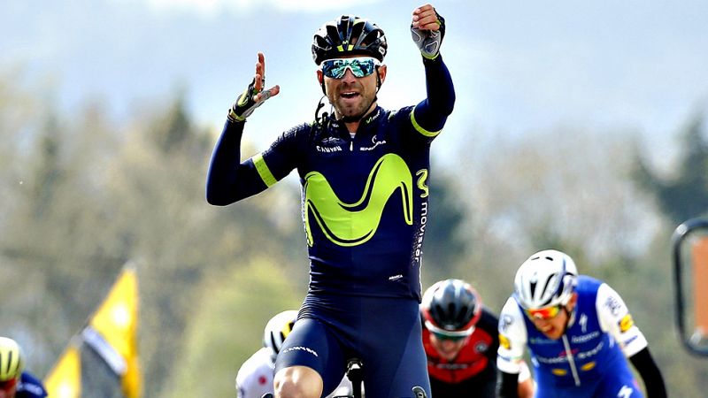 Alejandro Valverde consigue su quinta Flecha Valona