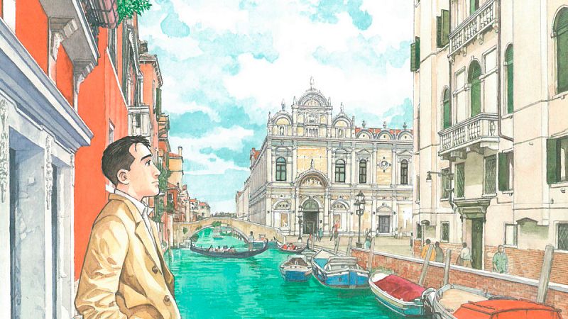 Jiro Taniguchi detiene el tiempo para que nos maravillemos con Venecia