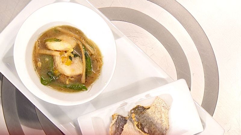 MasterChef 5 - Sopa china con crujiente de merluza