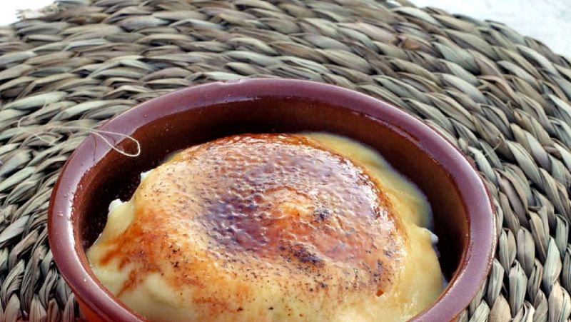 MasterChef 5 - Rodajas de queso con manzanas y crema