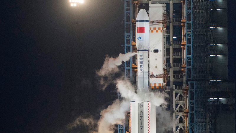 China madura su ambición espacial con "Tianzhou 1", su primera nave de carga