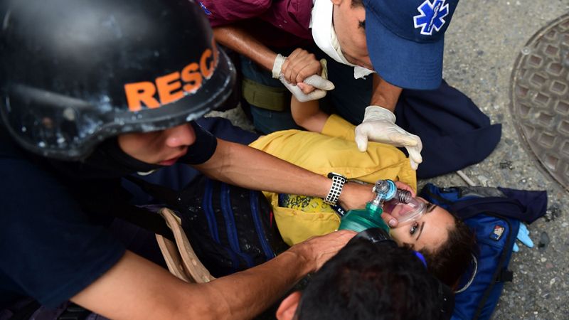 Muere otro manifestante en las protestas contra Maduro registradas en la capital de Venezuela