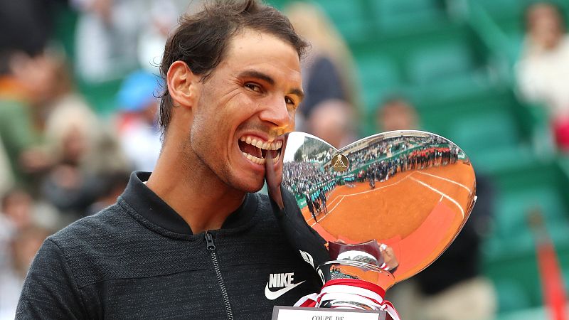 Nadal pulveriza a Ramos y gana su décimo Masters de Montecarlo