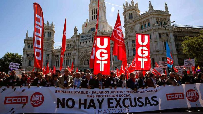 Los sindicatos llaman a la movilización para que la recuperación económica llegue a los trabajadores