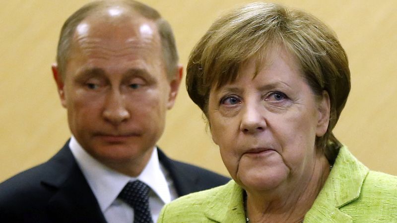 Merkel y Putin retoman sus relaciones bilaterales con el trasfondo de las intervenciones en Ucrania y Siria