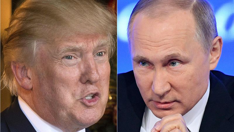 Trump y Putin dialogan por teléfono sobre Siria y Corea del Norte