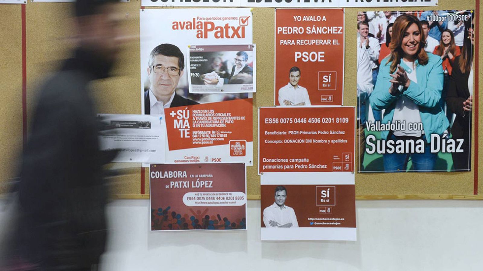 Arranca oficialmente la campaña electoral de las primarias del PSOE