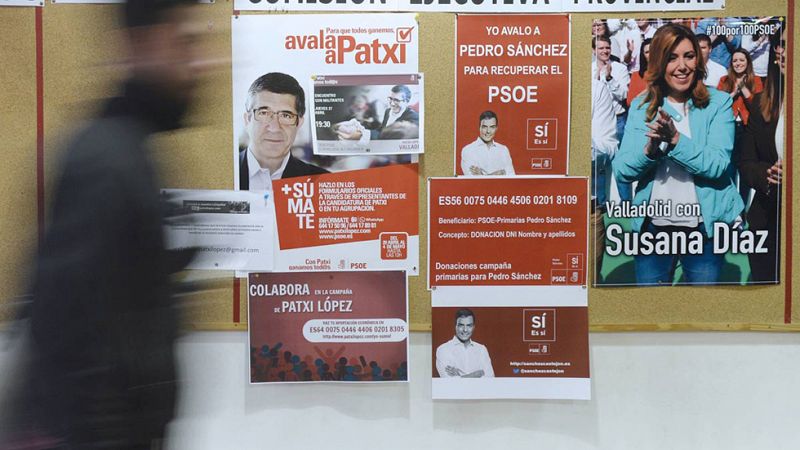 Sánchez, Díaz y López arrancan una campaña que se prevé tensa con un PSOE partido en dos
