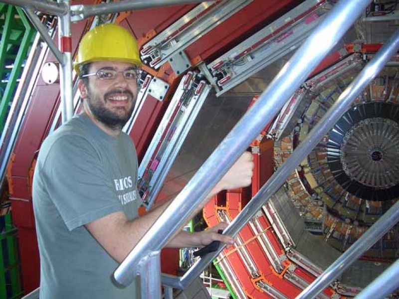 Pablo Martínez, físico de partículas que trabaja en el CERN: "Todo ha funcionado muy bien"