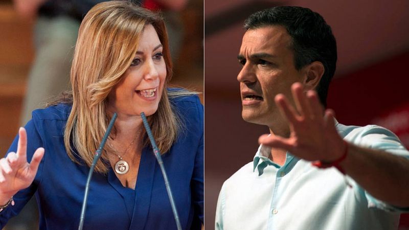 La guerra de los avales polariza aún más las primarias del PSOE: Díaz obtiene 63.517 y Sánchez, 57.369