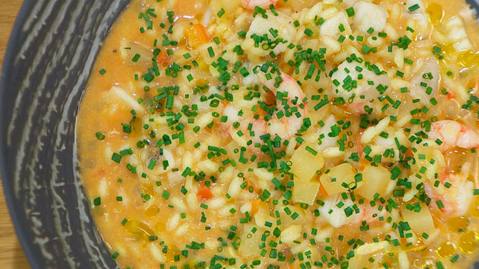 Torres en la cocina - Risotto de rodaballo y gambas