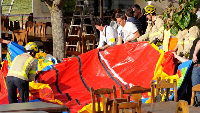 Muere una menor y otros seis resultan heridos mientras jugaban en un castillo hinchable en Girona