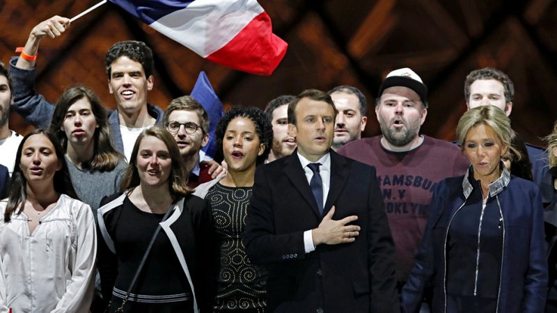 Macron promete defender a Francia y a Europa: "Nuestra civilización está en juego"