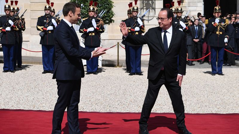 Macron toma posesión como presidente y afirma que "Europa será refundada y relanzada"