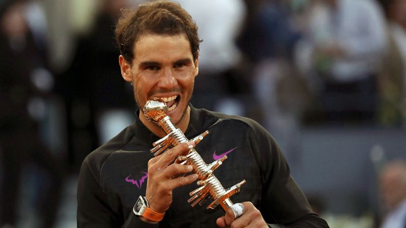 Nadal suda ante Thiem para llevarse su quinto título en Madrid