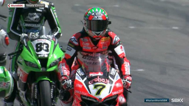 Chaz Davies (Ducati) firma el doblete en casa