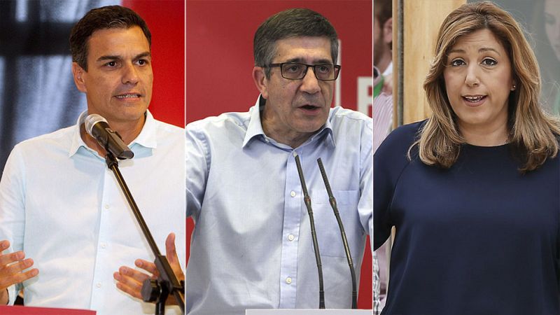 El debate a tres pone cara a cara a Sánchez y Díaz por primera vez desde el 1 de octubre