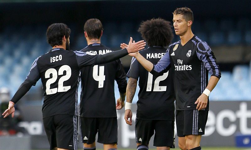 El Real Madrid pone el título de Liga a su alcance en Balaídos