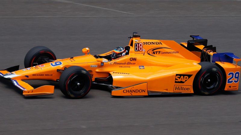 Alonso sigue con buen ritmo en Indianápolis
