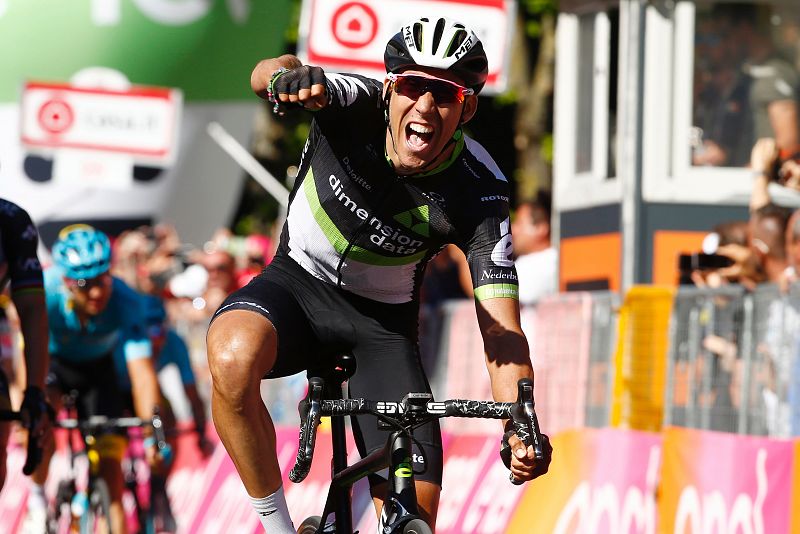 Omar Fraile gana la etapa en el homenaje a Bartali del Giro