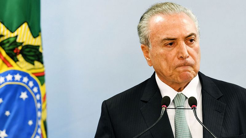 El Supremo de Brasil autoriza una investigación contra Temer por el supuesto soborno a un diputado