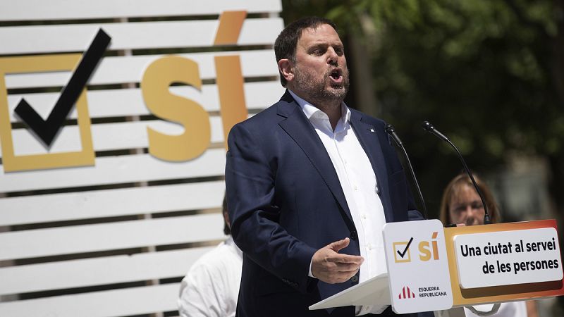 Junqueras afirma que la opinión de catalanes "importa un rábano" a quienes impiden consulta