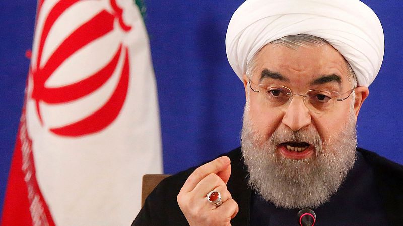 Rohani rechaza los ataques de Trump y defiende el papel de Irán en la estabilidad de Oriente Medio