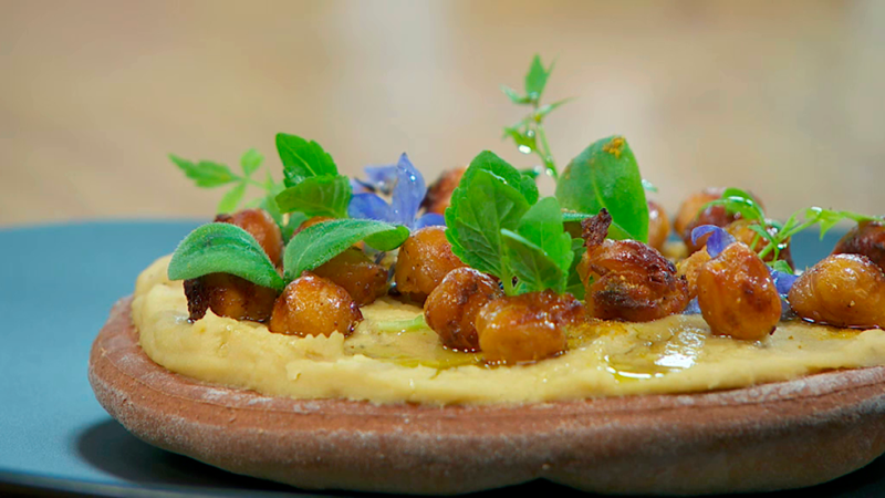 Hummus de garbanzos
