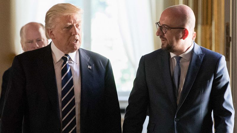 Trump llega a Bruselas con un mensaje a la OTAN: "Vamos a ganar la guerra del terrorismo juntos"